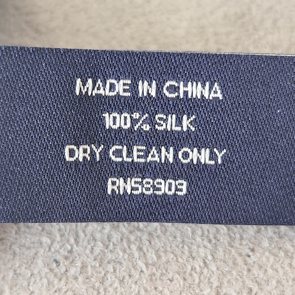 Cremieux square scarf graphite 100%silk foulard micro print hand bag head new$35 - Picture 9 of 9